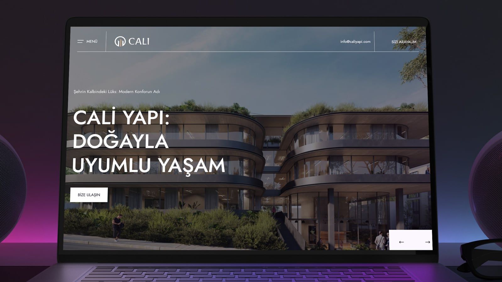 Cali Yapı projesi görsel 1 - Web Geliştirme detay