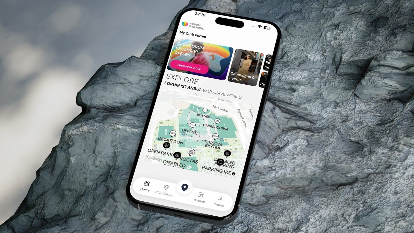 Forum İstanbul projesi görsel 1 - Mobil Uygulama detay